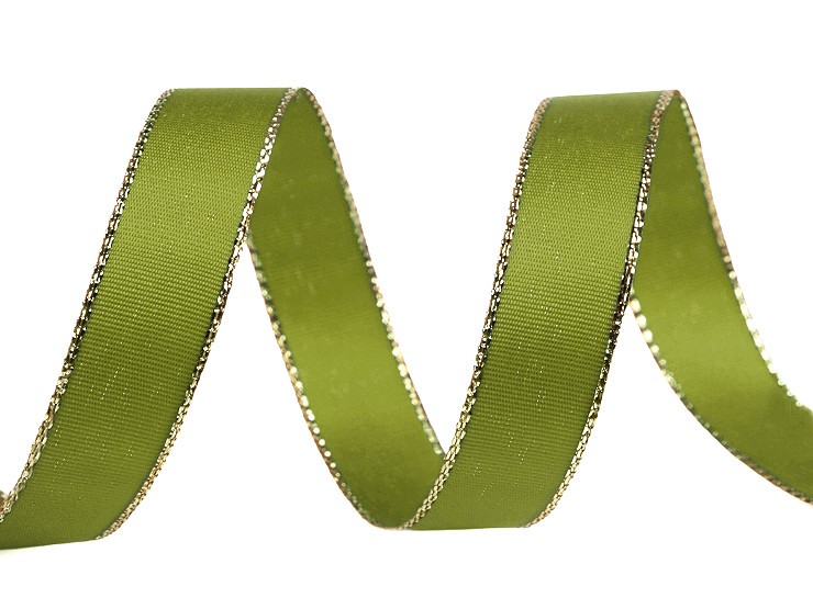 Cinta de tafetán, ancho 15 mm con Lurex