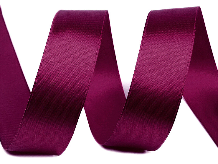 Ruban satiné, largeur 25 mm