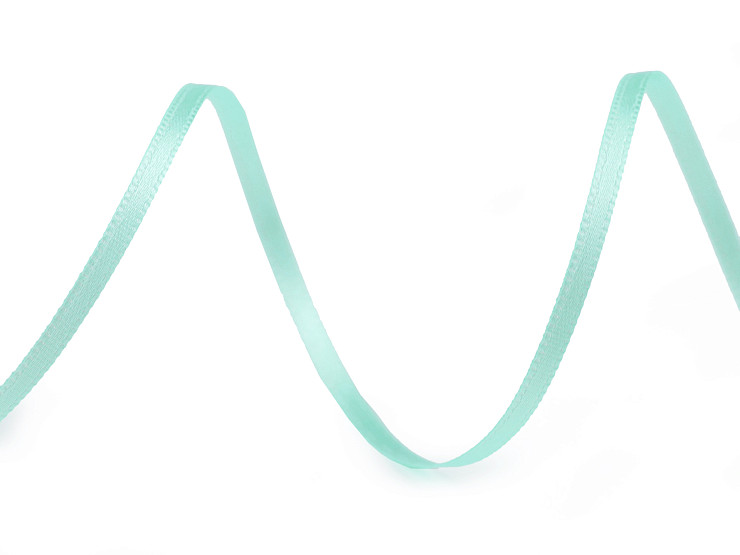 Ruban satiné double face, largeur 3 mm
