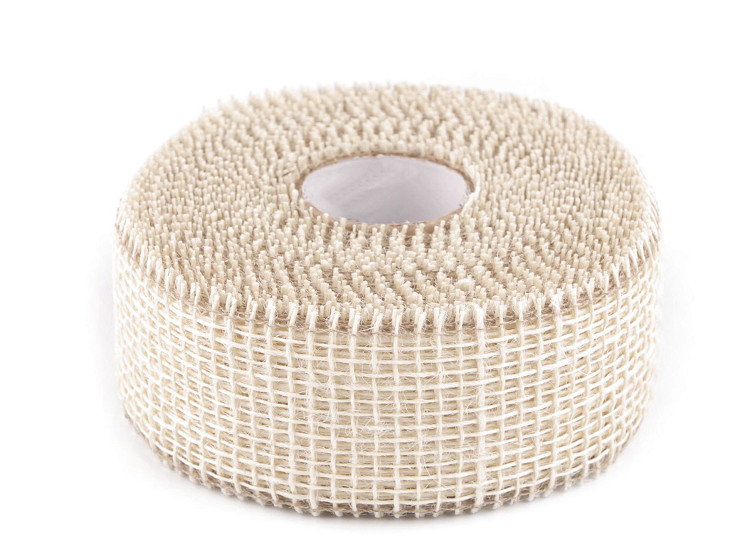 Jute ribbon width 50 mm