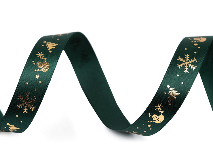 Christmas Ribbon with Lurex width 15 mm