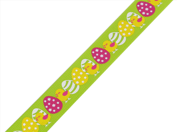 Ruban Gros-grain de Pâques, largeur 25 mm