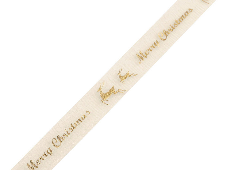 Коледна монофилна лента с ширина 25 мм