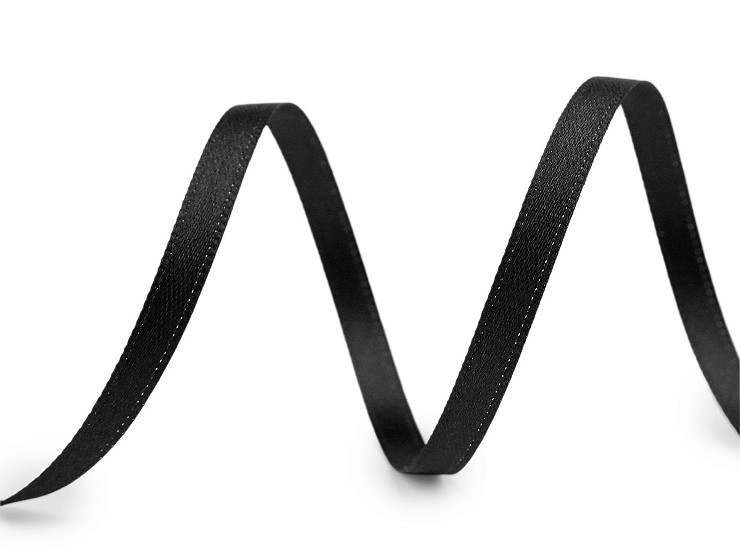 Σατέν κορδέλα, διπλής όψης, πλάτος 5 mm