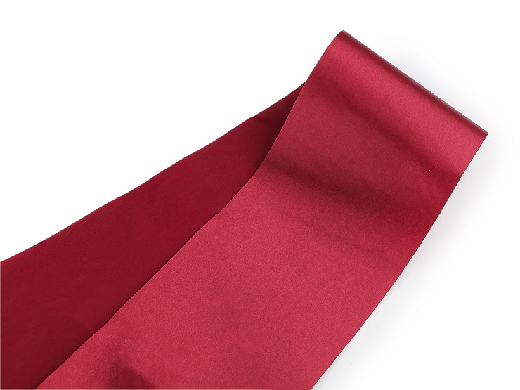 Band zur Herstellung von Schärpen und Schleifen, Breite 12 cm, geeignet zum Beschriften und Bedrucken
