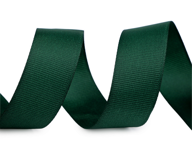 Cinta grosgrain en colores navideños, ancho 25 mm