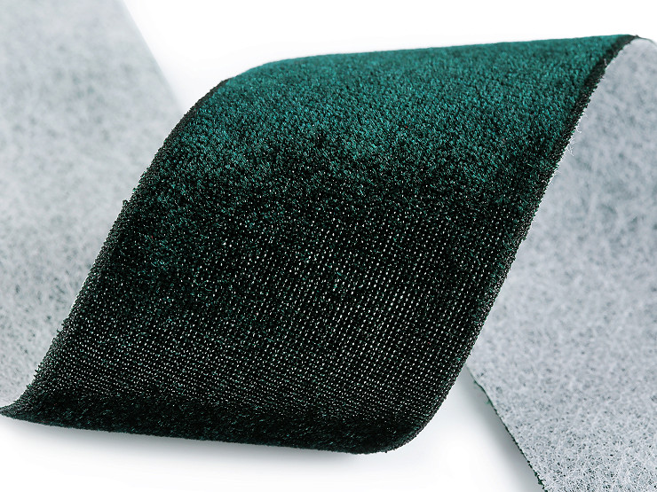 Tasiemka aksamitka dekoracyjna na szpulce szerokość 50 mm, nawój 2,7 m