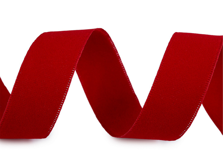 Sametová stuha oboustranná šíře 25 mm