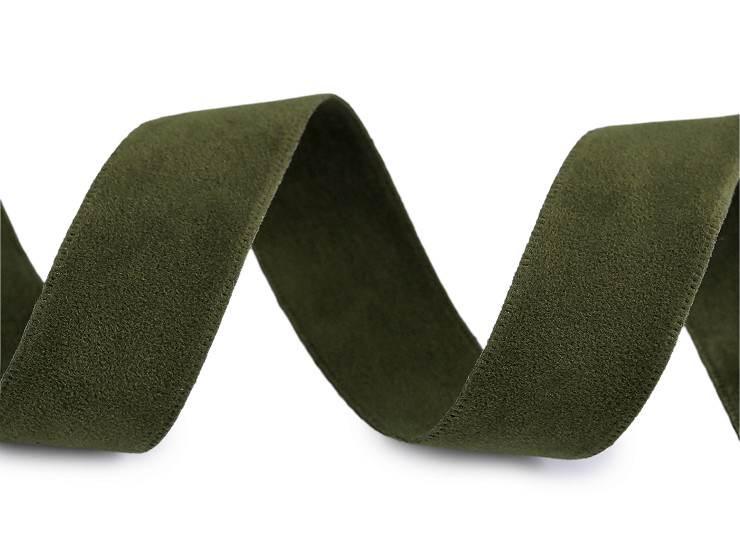 Sametová stuha oboustranná šíře 25 mm