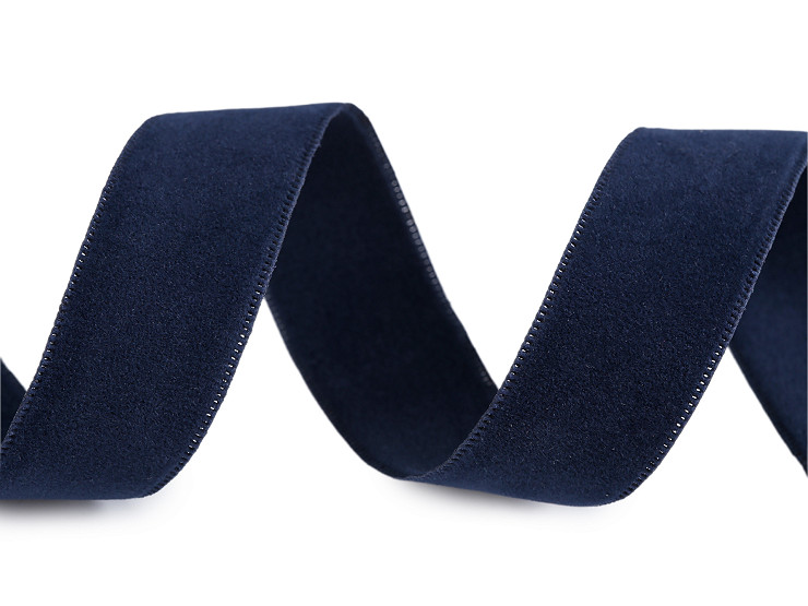 Sametová stuha oboustranná šíře 25 mm