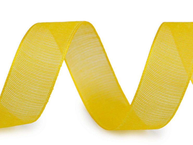 Plátnová stuha s vlascem šíře 25 mm