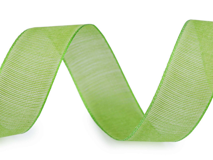 Plátnová stuha s vlascem šíře 25 mm