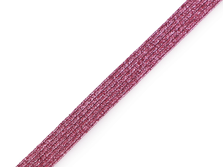 Elastico con lurex, larghezza: 9 mm