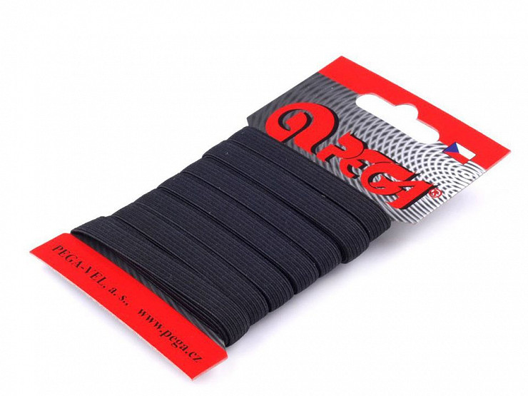 Gumipertli / gumiszalag kártyán szélessége 8 mm