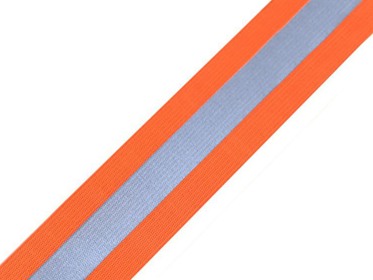Elastic Tape with Reflective Stripe width 40 mm