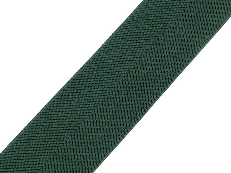 Élastique à motif sergé pour ceintures et bretelles, largeur 40 mm