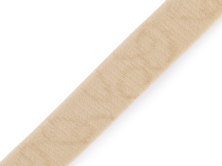 Shoulder elastic with a satin pattern, width 18 mm