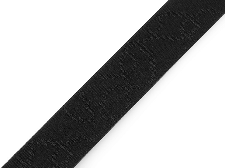 Shoulder elastic with a satin pattern, width 18 mm