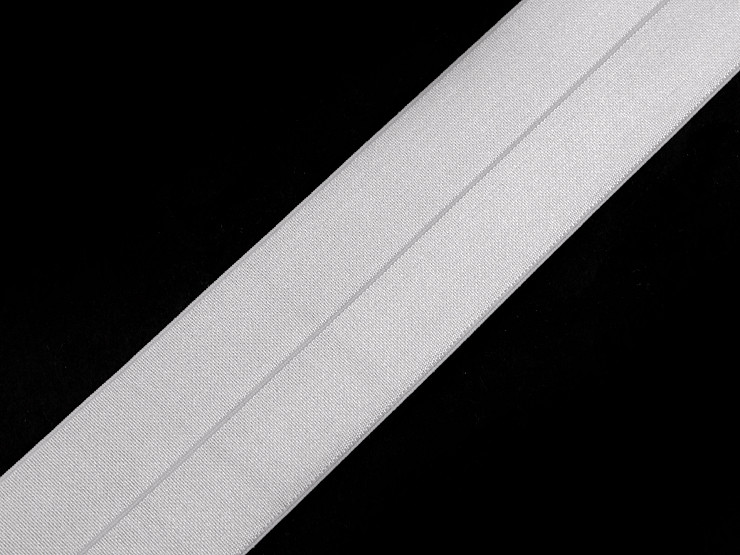 Liseré élastique plissé, 40 mm