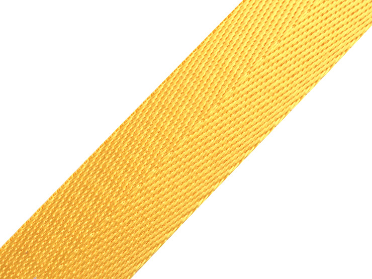 Gurtband mit Glanz beidseitig, glatt, Breite 25 mm