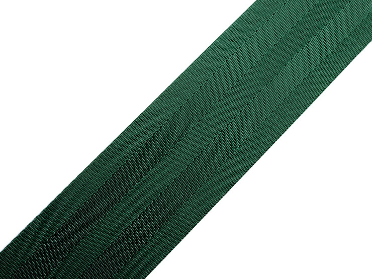 Smooth Double-sided Webbing Strap with shine, width 50 mm