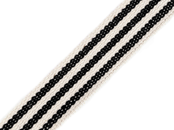 Pamut heveder kétoldalas szélessége 38 mm