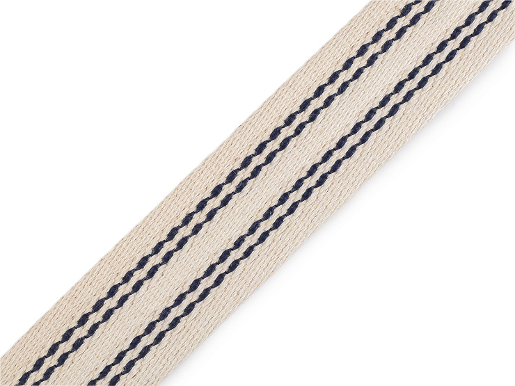 Fettuccia in cotone, double-face, larghezza: 38 mm