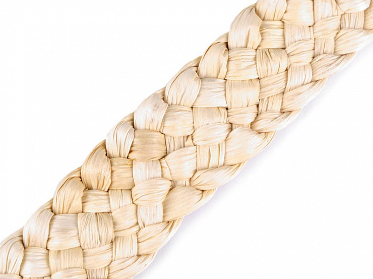 Taśma pleciona ekologiczna z liści kukurydzy szerokość 30-35 mm