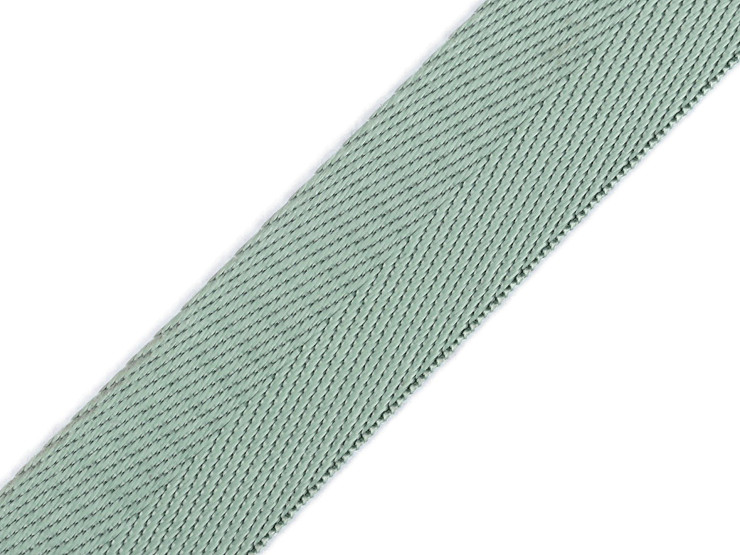 Gurtband mit Glanz glatt, Breite 25 mm