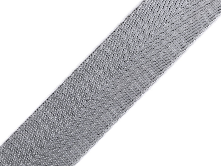 Cinturino in tessuto liscio con elementi luccicanti, larghezza: 25 mm