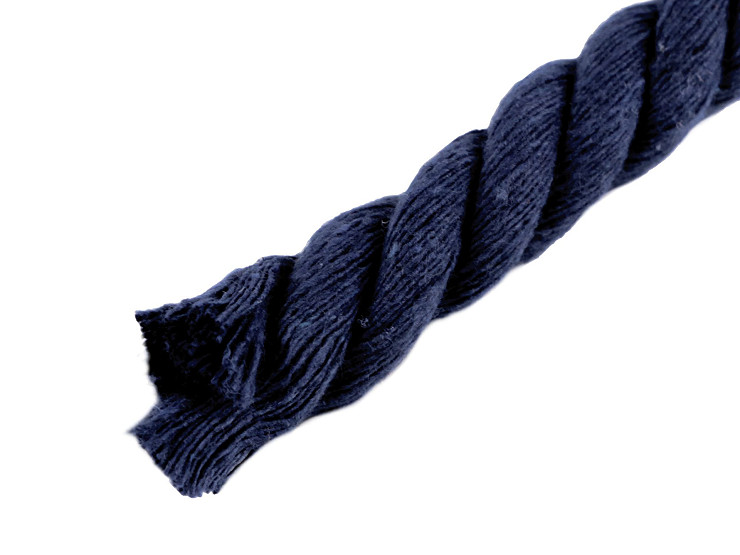 Twisted Cotton Cord / Rope Ø12 mm, Macrame