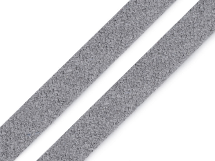 Cordón para ropa plano, ancho 11-15 mm