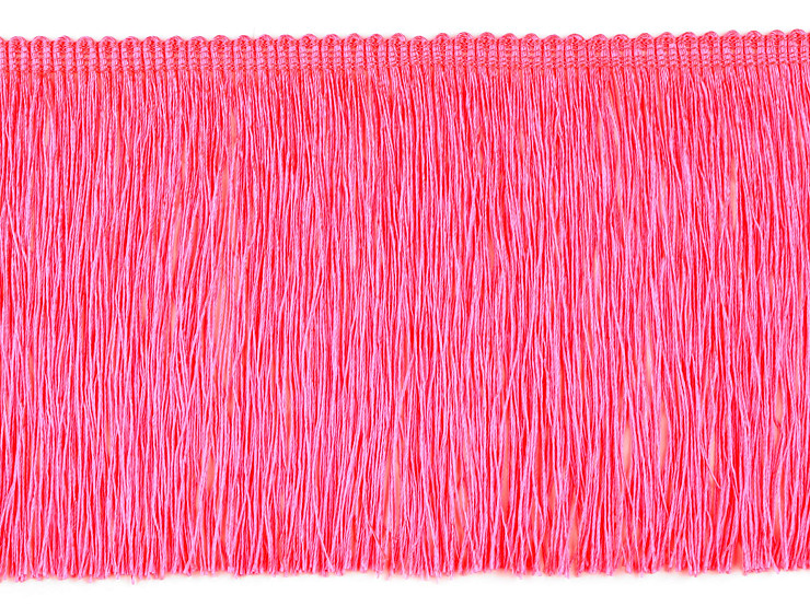 Fringe Trim, glossy, width 15.5 cm