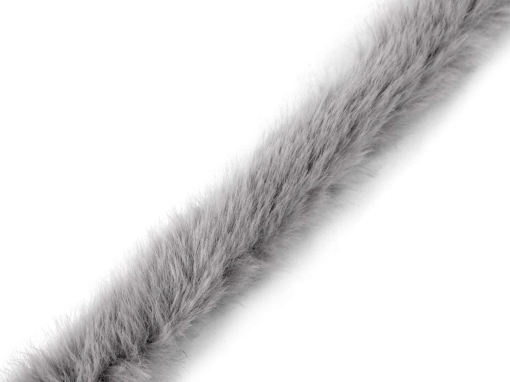 Bordura / vipusca din blana artificiala, latime 2 cm
