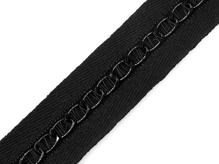 Cotton Trouser Stripes / Braid / insert with Chain, width 28 mm