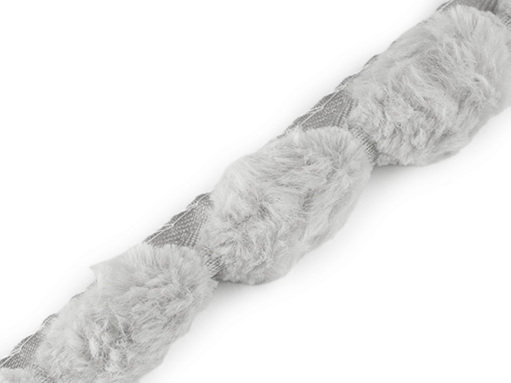 Bordura / vipusca din blana artificiala, latime 3 cm
