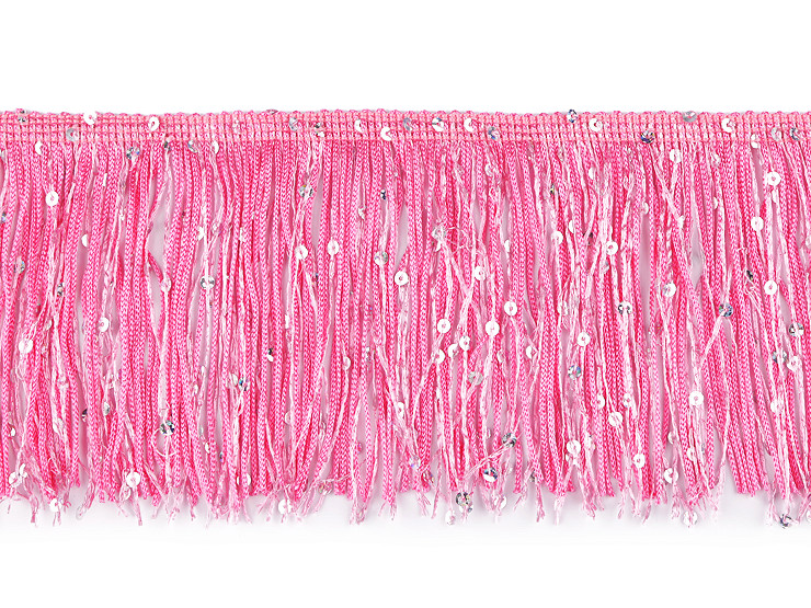 Fringes with sequins, width 10 cm 