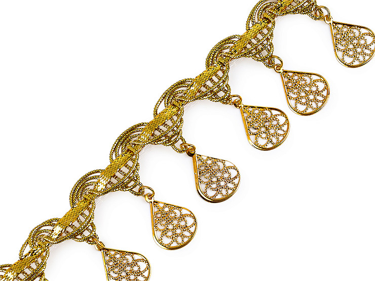 Shakira leónsky prámik s príveskami šírka 40; 45 mm