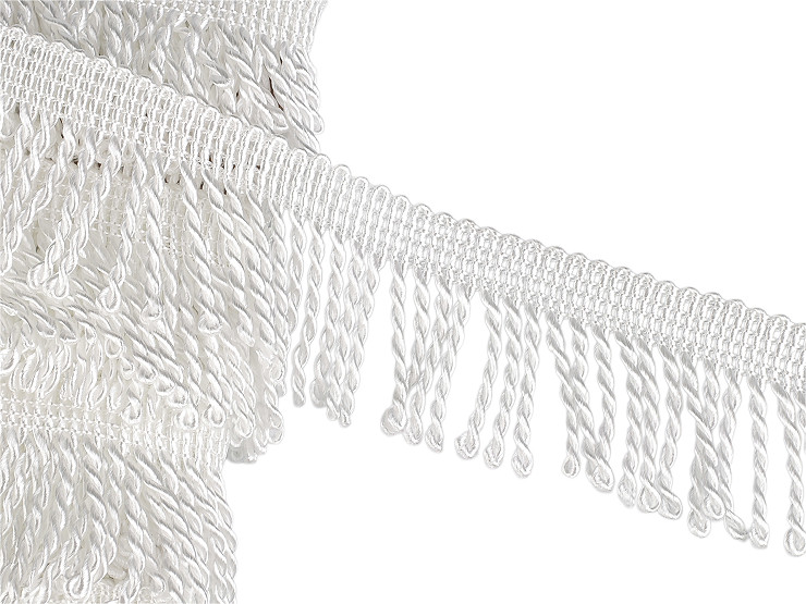 Frędzle skręcane szerokość 55 mm 