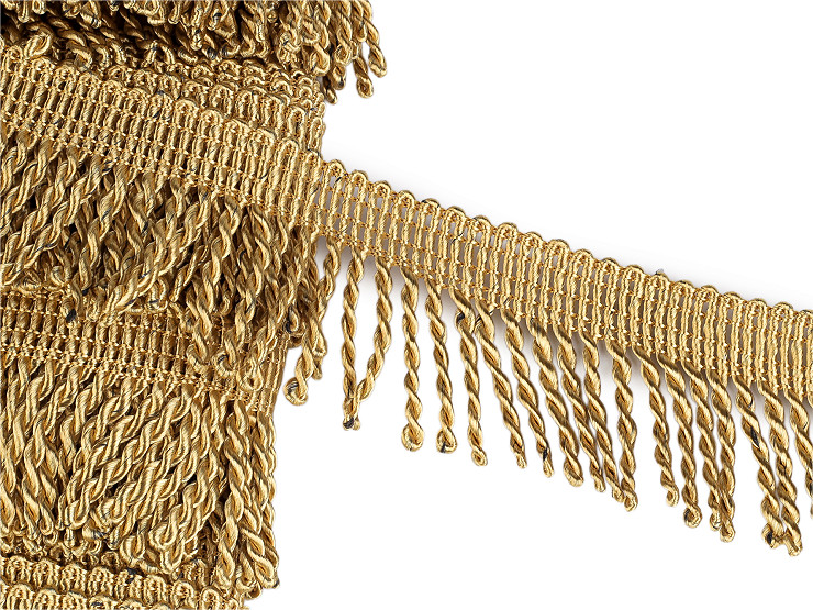 Frędzle skręcane szerokość 55 mm 