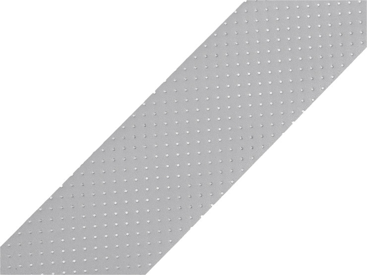 Perforovaná reflexní páska elastická šíře 50 mm našívací