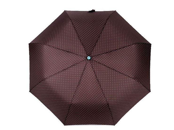 Paraguas plegable de apertura automática para mujer - Lunares