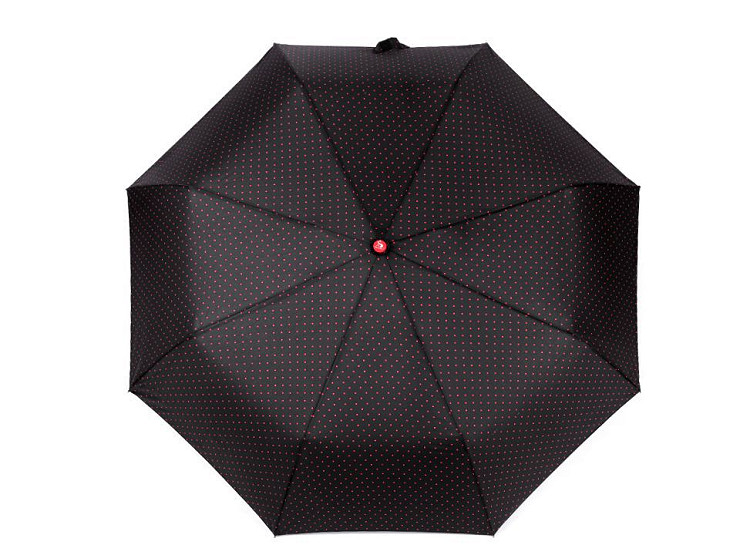 Paraguas plegable de apertura automática para mujer - Lunares