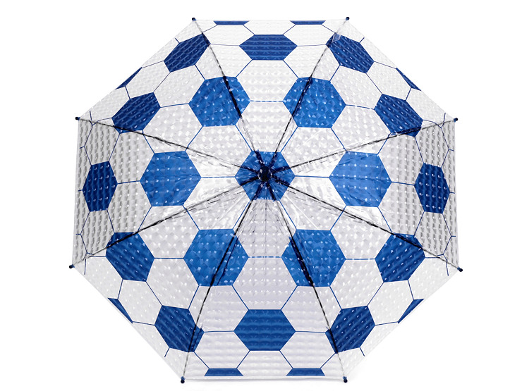 Children's Auto-open Umbrella with a Whistle - Universe, Soccer Ball