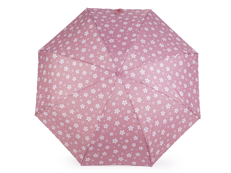 Women's mini folding umbrella, flowers