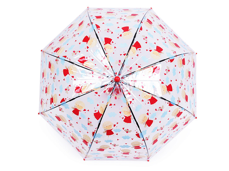 Children's Transparent Auto-open Umbrella