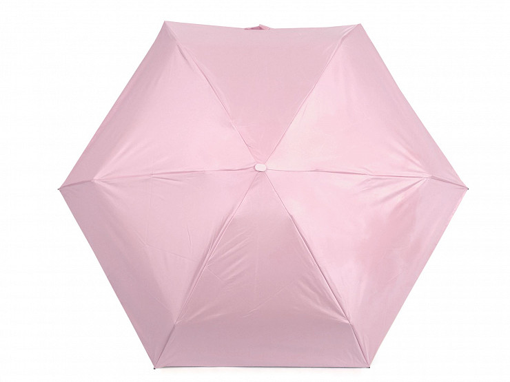 Mini-ombrello pieghevole, con custodia fornita in dotazione