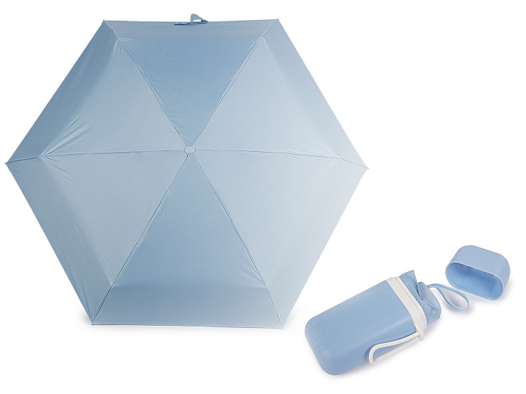 Paraguas pequeño plegable con funda