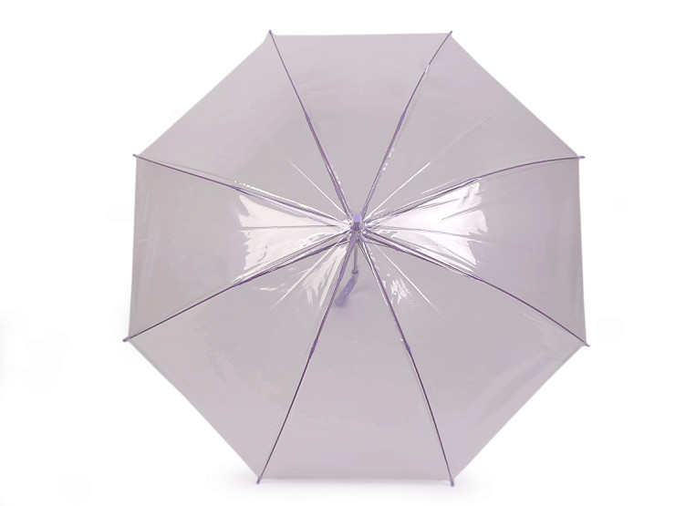 Parasol damski / dziewczęcy przezroczysty automatyczny