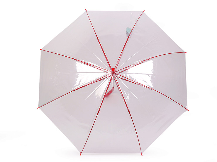 Parasol damski / dziewczęcy przezroczysty automatyczny